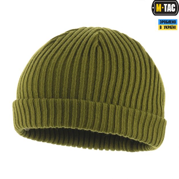 M-Tac шапка в'язана 100% акрил Olive