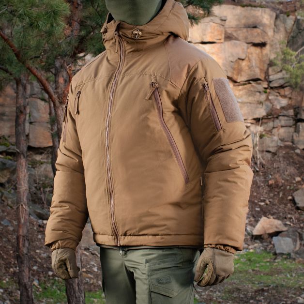 M-Tac куртка зимняя Alpha Gen.III Coyote Brown