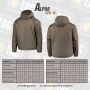 M-Tac куртка зимняя Alpha Gen.III Dark Olive