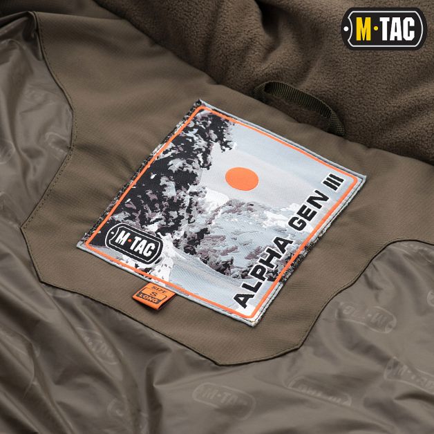 M-Tac куртка зимняя Alpha Gen.III Dark Olive