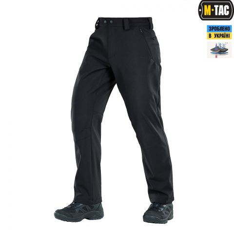 M-Tac брюки Soft Shell Vent Black