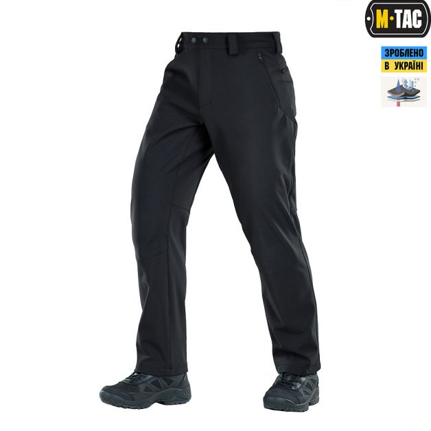 M-Tac брюки Soft Shell Vent Black