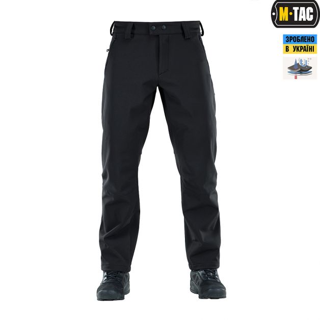 M-Tac брюки Soft Shell Vent Black