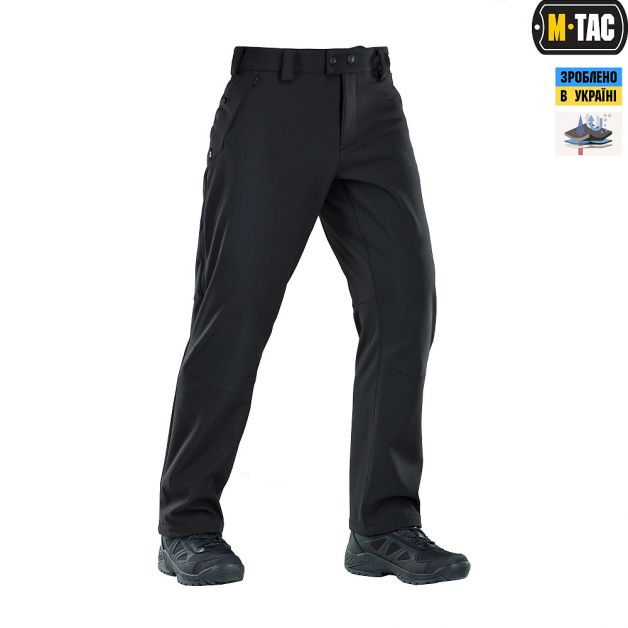 M-Tac брюки Soft Shell Vent Black