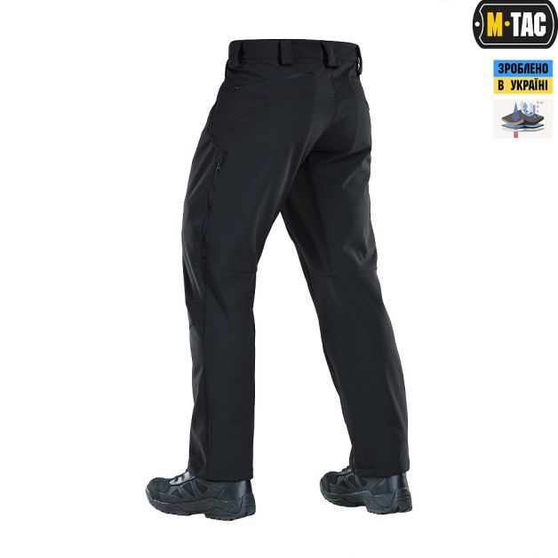 M-Tac брюки Soft Shell Vent Black