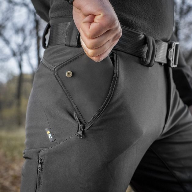 M-Tac брюки Soft Shell Vent Black