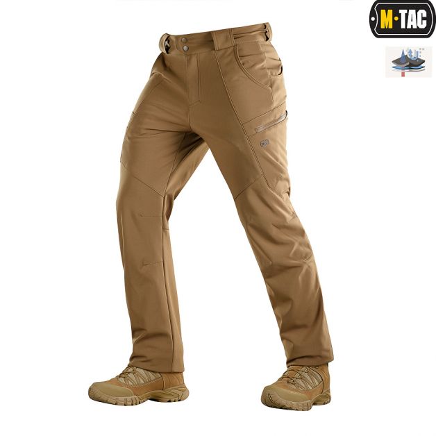 M-Tac брюки Soft Shell Winter Coyote