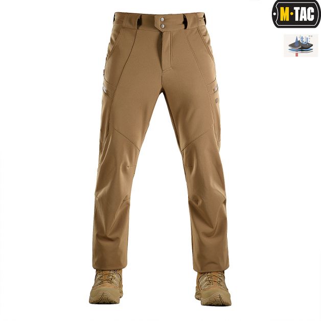 M-Tac брюки Soft Shell Winter Coyote