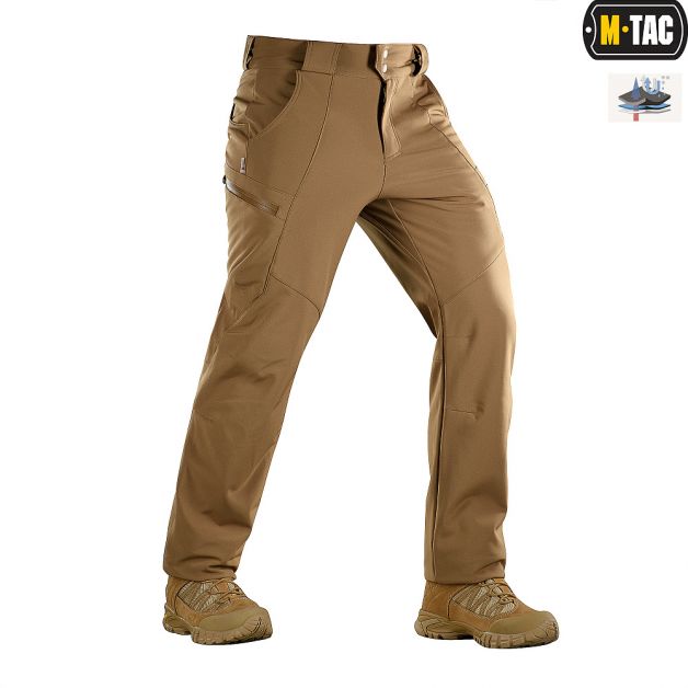 M-Tac брюки Soft Shell Winter Coyote