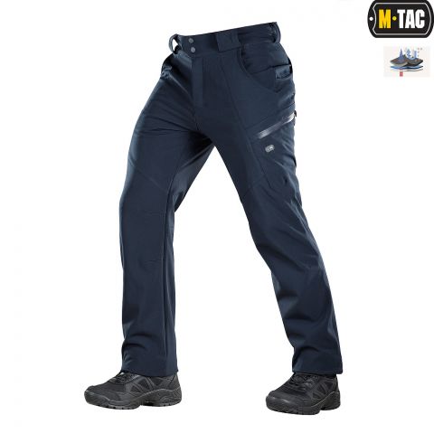 M-Tac брюки Soft Shell Winter Dark Navy Blue