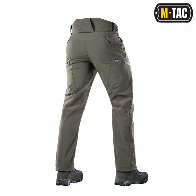 M-Tac брюки Soft Shell Winter Olive