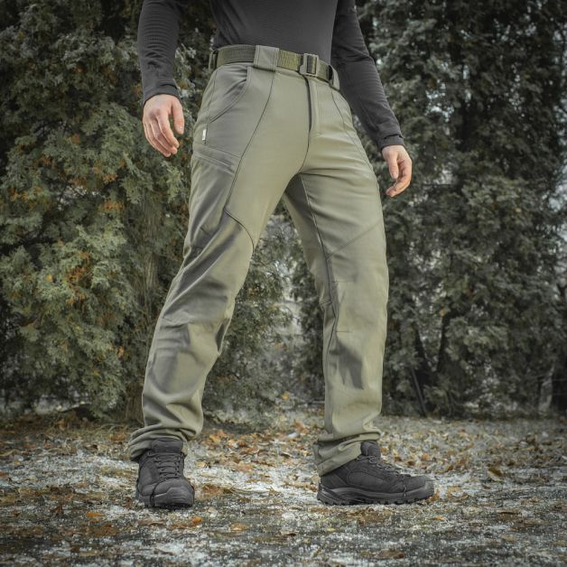 M-Tac брюки Soft Shell Winter Olive