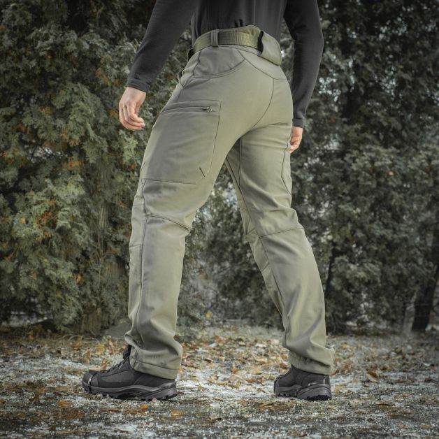 M-Tac брюки Soft Shell Winter Olive