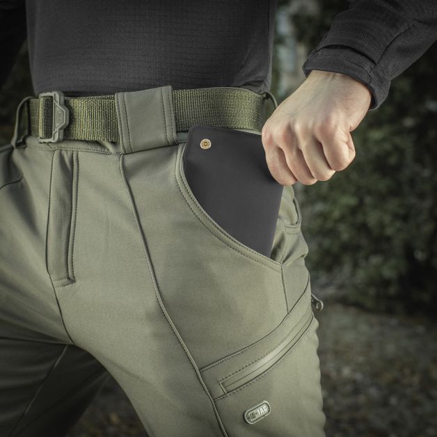 M-Tac брюки Soft Shell Winter Olive