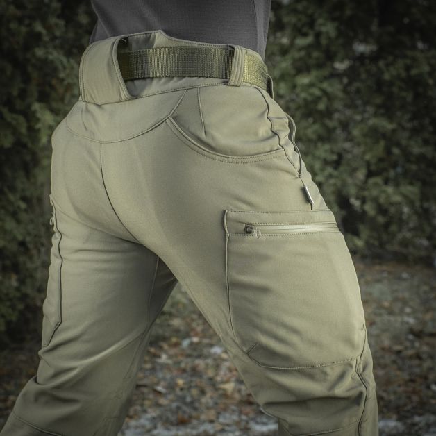 M-Tac брюки Soft Shell Winter Olive