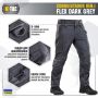 M-Tac брюки Conquistador Gen I Flex Dark Grey
