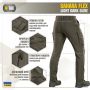 M-Tac брюки Sahara Flex Light Dark Olive