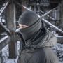 M-Tac шарф-труба анатомический с затяжкой Polartec Black