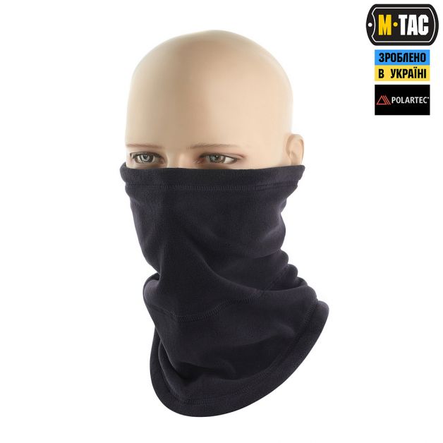 M-Tac шарф-труба анатомічний з затяжкою Polartec Dark Navy Blue