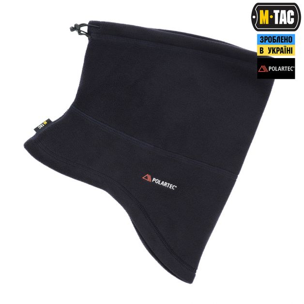 M-Tac шарф-труба анатомічний з затяжкою Polartec Dark Navy Blue