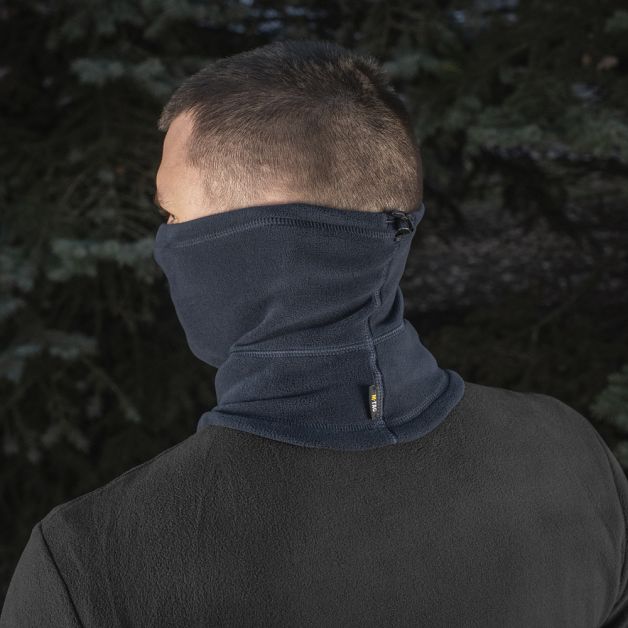 M-Tac шарф-труба анатомічний з затяжкою Polartec Dark Navy Blue