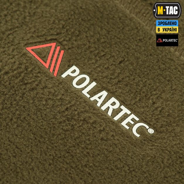 M-Tac шарф-труба анатомический с затяжкой Polartec Dark Olive