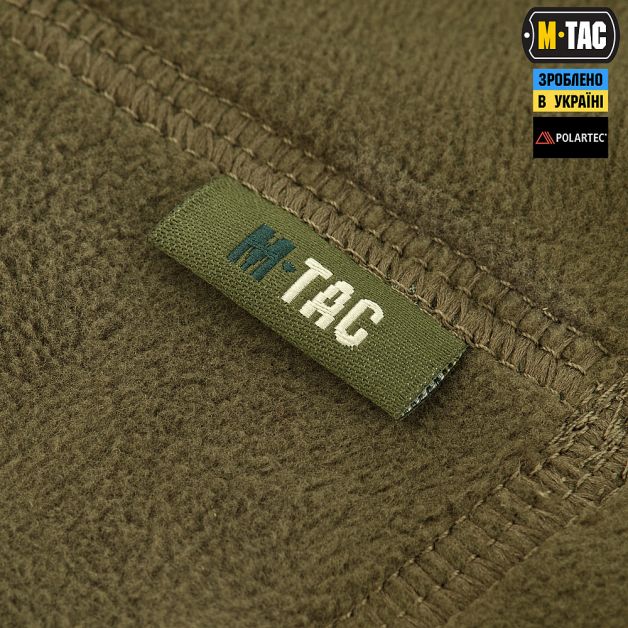 M-Tac шарф-труба анатомический с затяжкой Polartec Dark Olive