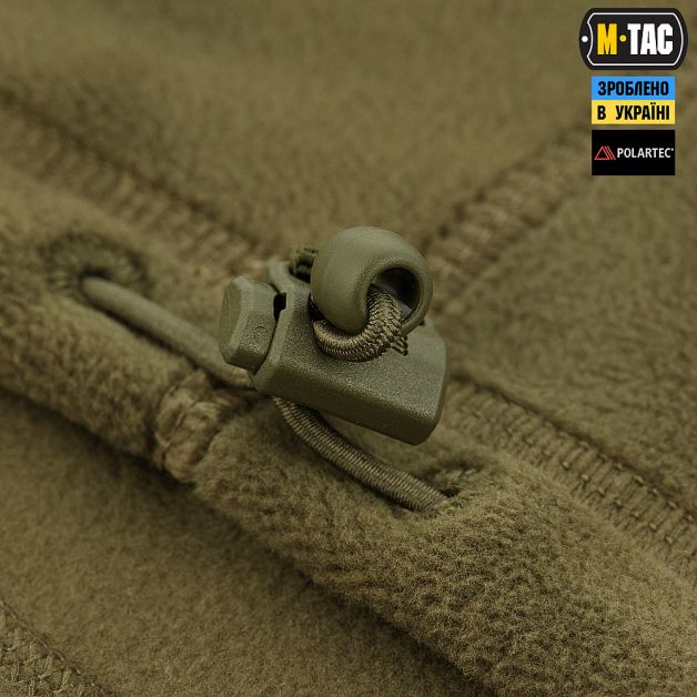 M-Tac шарф-труба анатомический с затяжкой Polartec Dark Olive