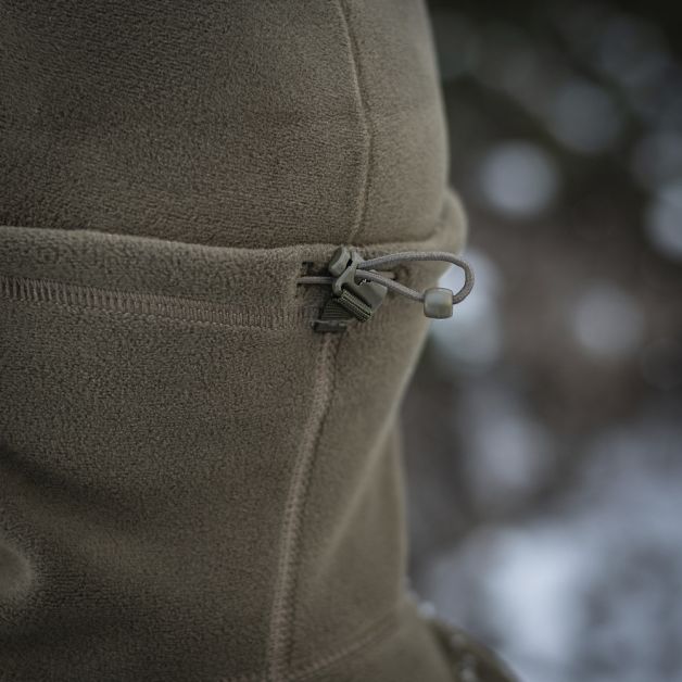 M-Tac шарф-труба анатомический с затяжкой Polartec Dark Olive