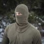 M-Tac шарф-труба анатомический с затяжкой Polartec Dark Olive