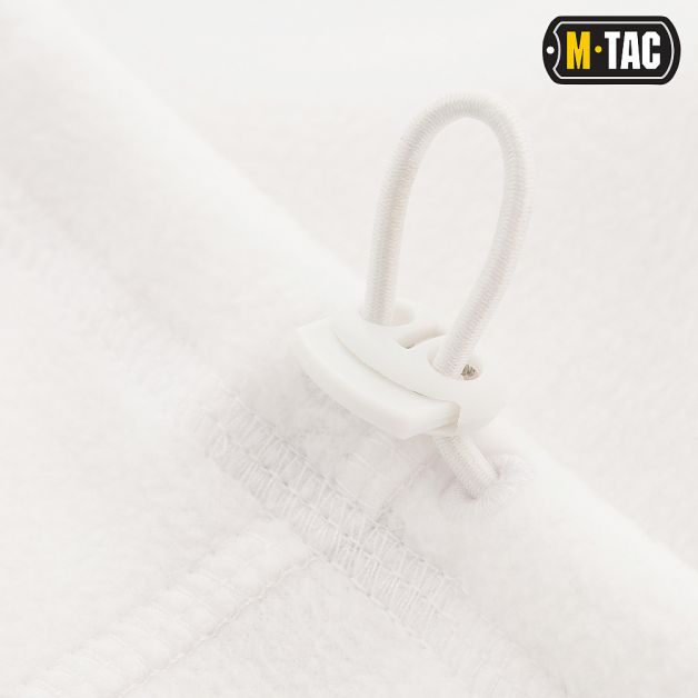 M-Tac шарф-труба Elite короткий с затяжкой флис (260г/м2) White