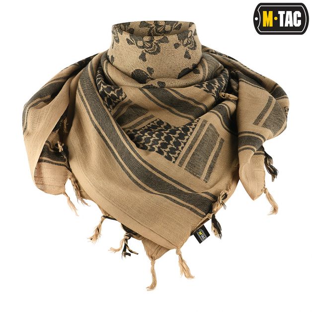 M-Tac шарф шемаг Pirate Skull Khaki/Black