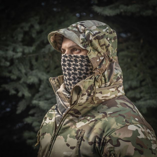 M-Tac шарф шемаг плотный Khaki/Black