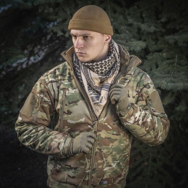 M-Tac шарф шемаг плотный Khaki/Black