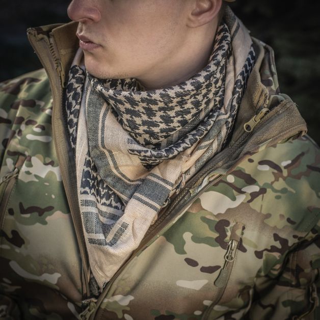M-Tac шарф шемаг плотный Khaki/Black