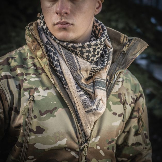 M-Tac шарф шемаг плотный Khaki/Black