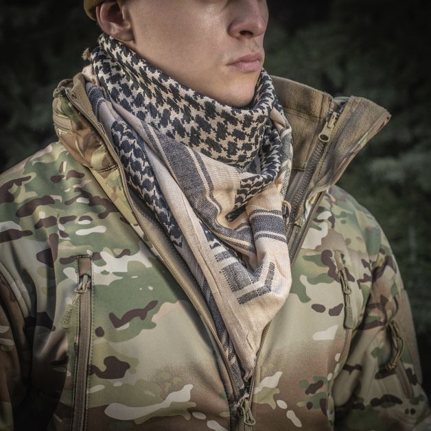M-Tac шарф шемаг плотный Khaki/Black
