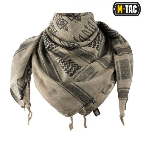 M-Tac шарф шемаг с Тризубом Dark Earth/Black