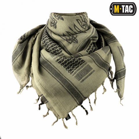 M-Tac шарф шемаг с Тризубом Foliage Green/Black