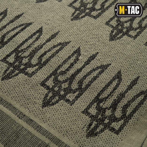 M-Tac шарф шемаг с Тризубом Foliage Green/Black