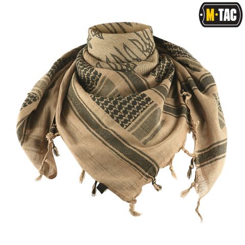 M-Tac шарф шемаг с Тризубом Khaki/Black