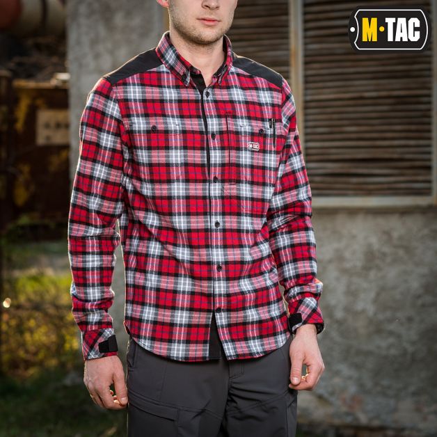 M-Tac рубашка Redneck Cotton Shirt Red
