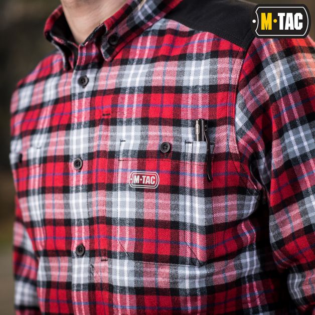M-Tac рубашка Redneck Cotton Shirt Red