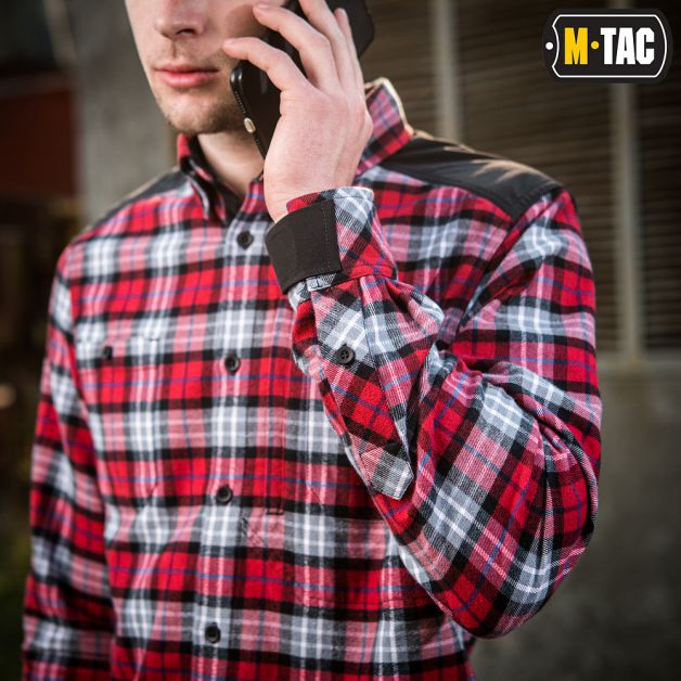M-Tac рубашка Redneck Cotton Shirt Red