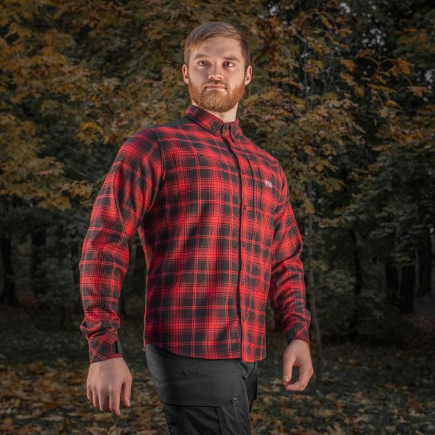 M-Tac рубашка Redneck Shirt Red/Black