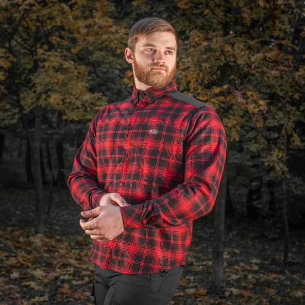 M-Tac рубашка Redneck Shirt Red/Black