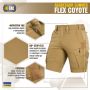 M-Tac шорты Aggressor Summer Flex Coyote