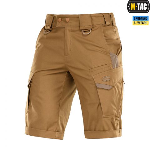 M-Tac шорты Aggressor Gen.II Flex Coyote Brown