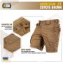 M-Tac шорти Aggressor Short Coyote Brown