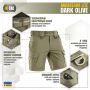 M-Tac шорты Aggressor Lite Dark Olive
